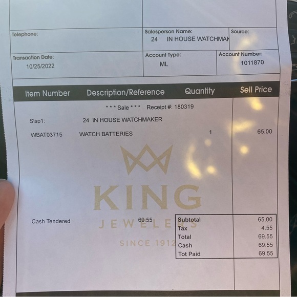 Chopard happy diamonds 18K gold watch - Picture 12 of 12